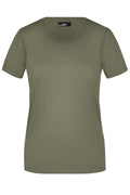 James & Nicholson Damen Rundhals T-Shirt olive