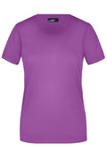 James & Nicholson Damen Rundhals T-Shirt purple