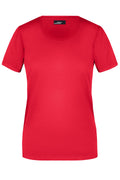 James & Nicholson Damen Rundhals T-Shirt red