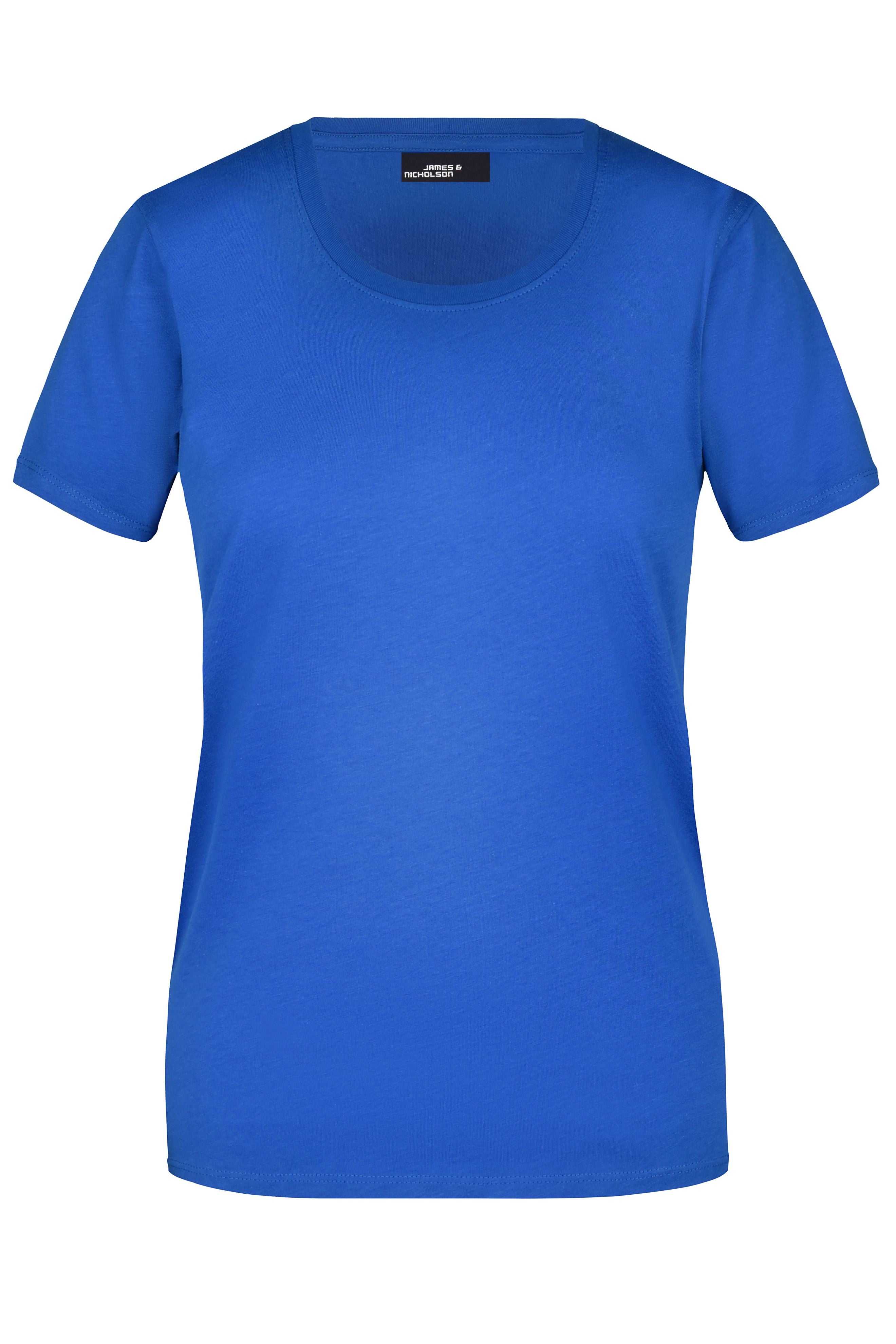 James & Nicholson Damen Rundhals T-Shirt royal