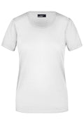 James & Nicholson Damen Rundhals T-Shirt white