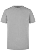 James & Nicholson Herren Slimfit Rundhals Shirt grey-heather