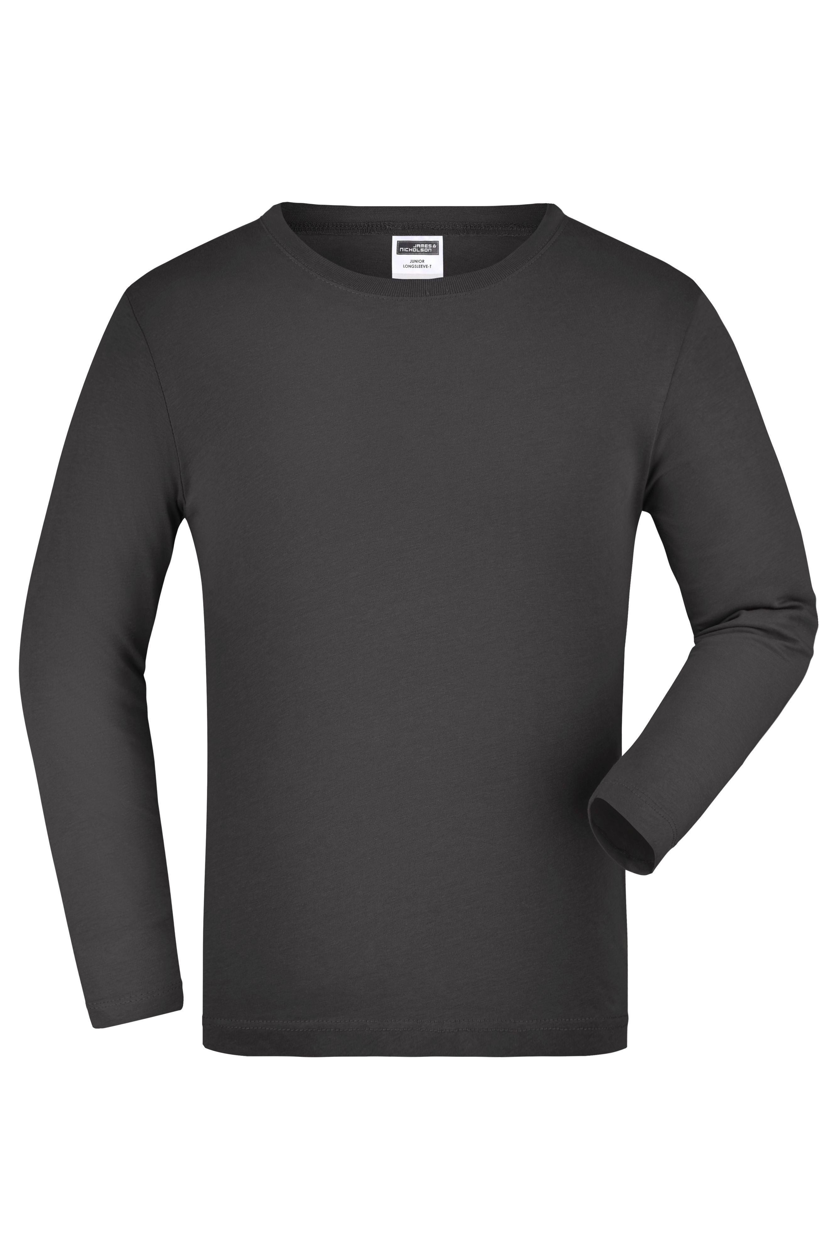James & Nicholson Kinder Classic Lagarmshirt graphite