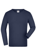 James & Nicholson Kinder Classic Lagarmshirt navy
