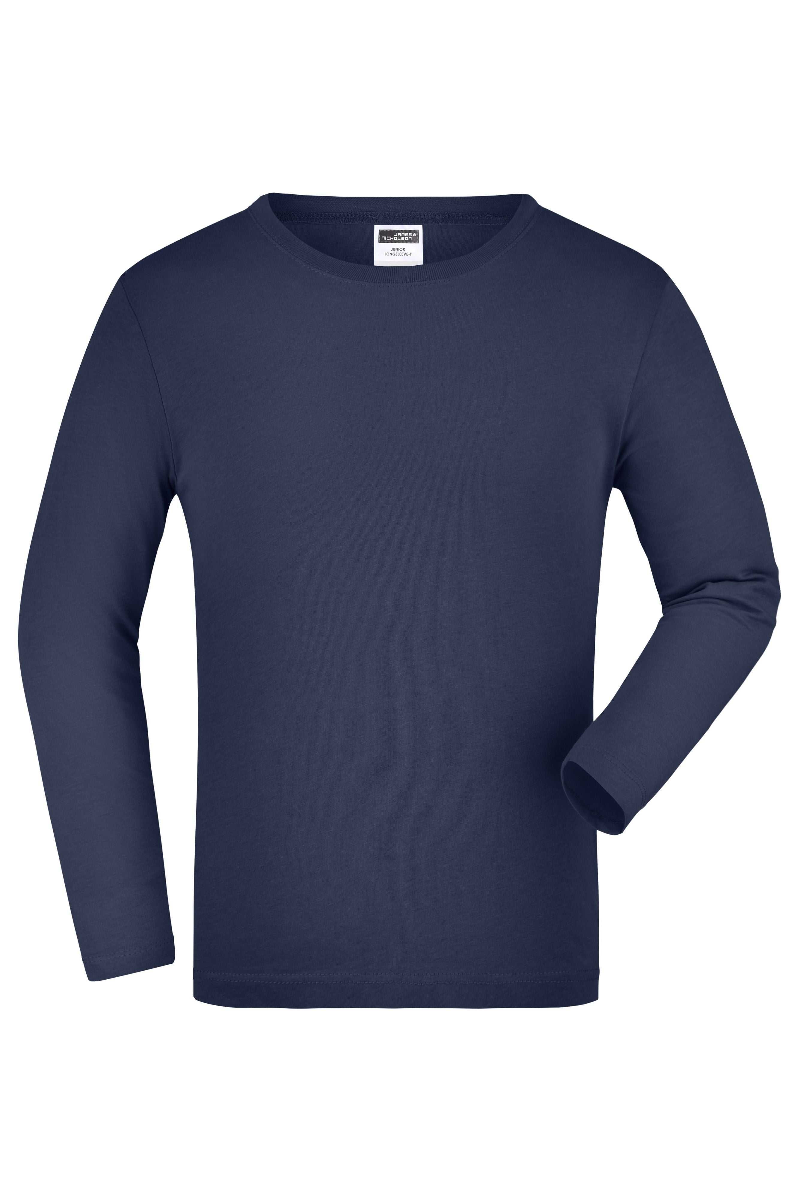 James & Nicholson Kinder Classic Lagarmshirt navy