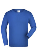 James & Nicholson Kinder Classic Lagarmshirt royal
