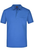 James & Nicholson Herren Pique Polo mit Brusttasche royal