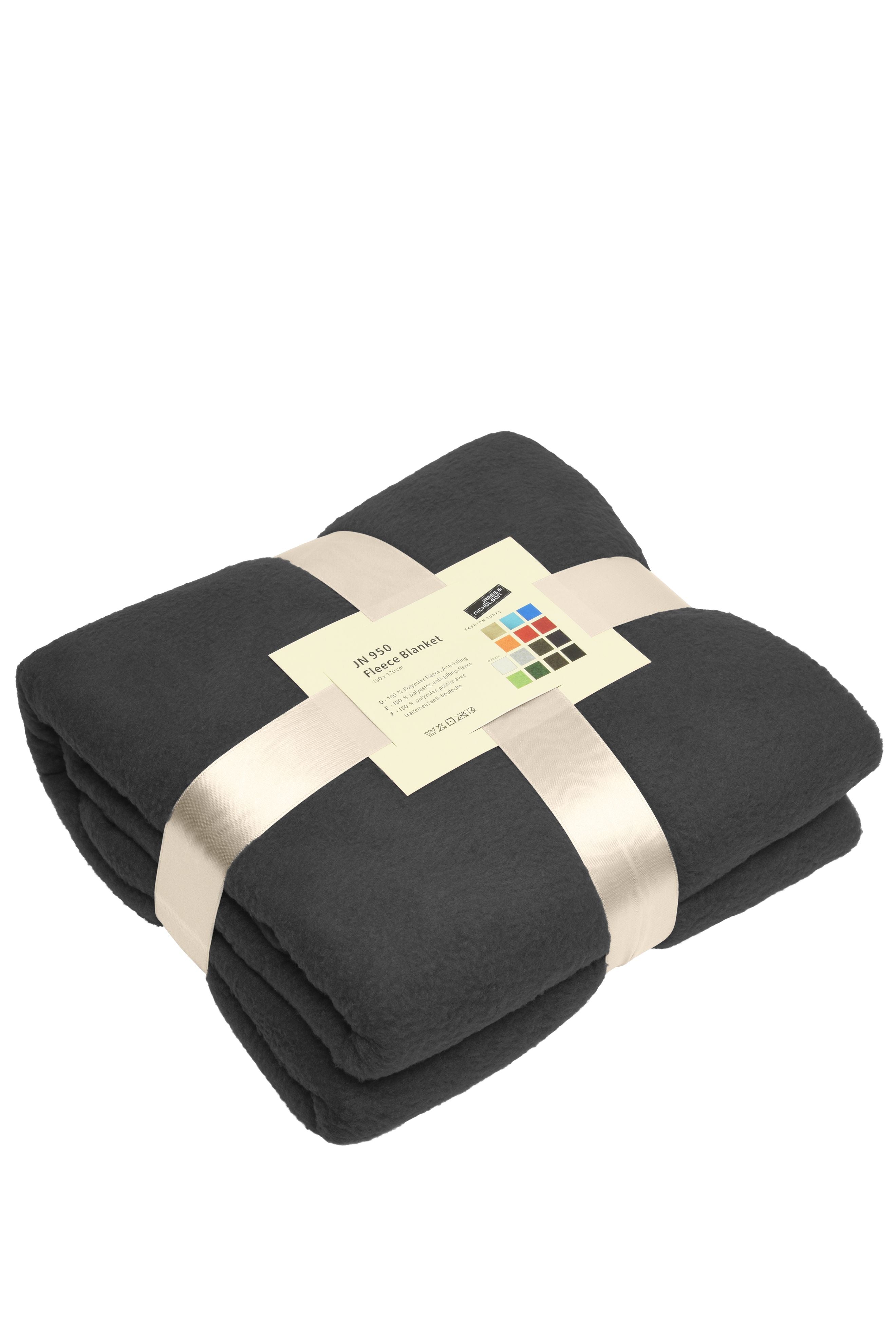 James & Nicholson Fleecedecke dark-grey