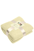 James & Nicholson Fleecedecke off-white
