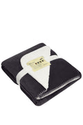 James & Nicholson Velours-Decke anthracite/natural