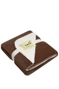 James & Nicholson Velours-Decke brown/natural