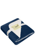 James & Nicholson Velours-Decke navy/natural
