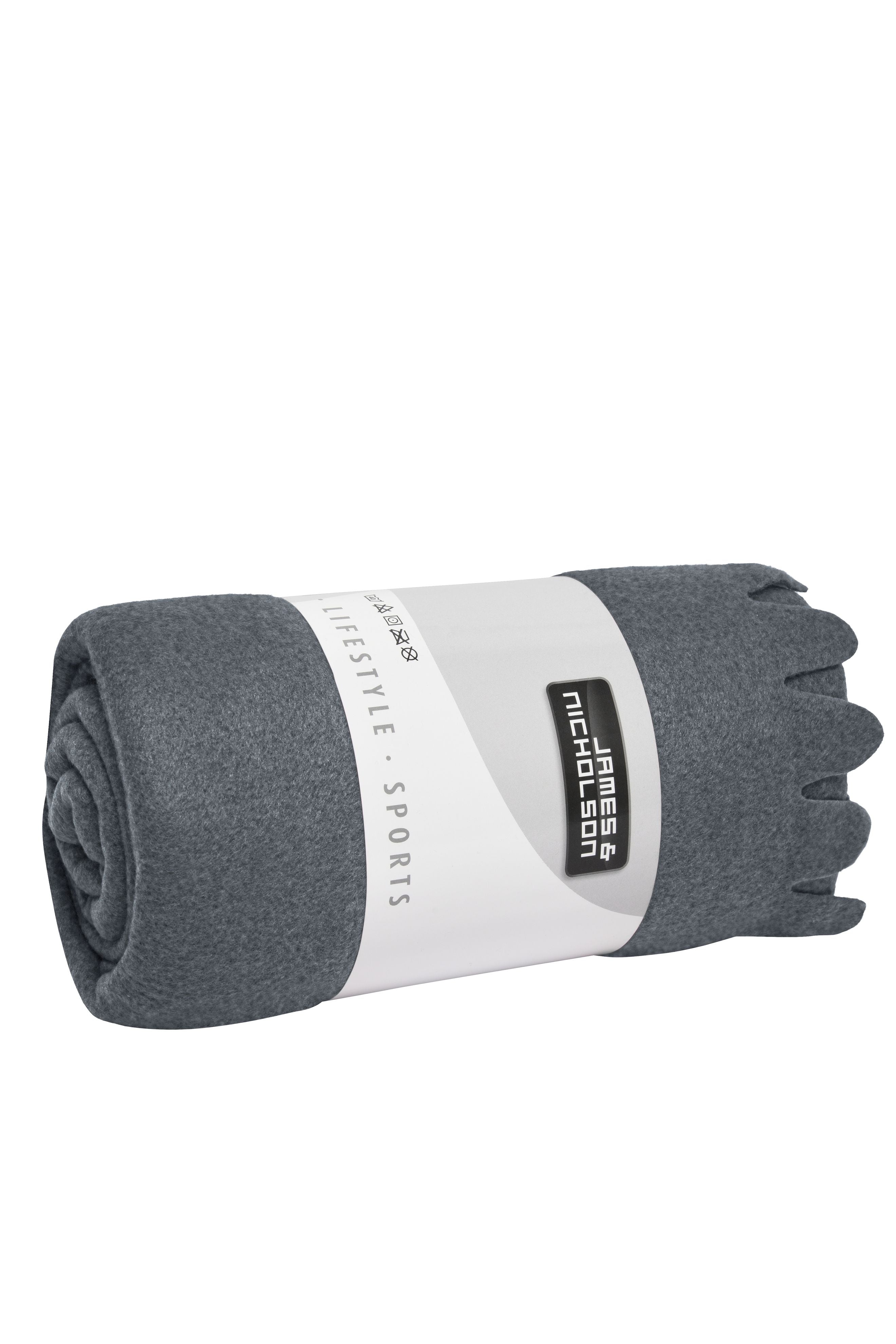 James & Nicholson Fleecedecke light-grey-melange