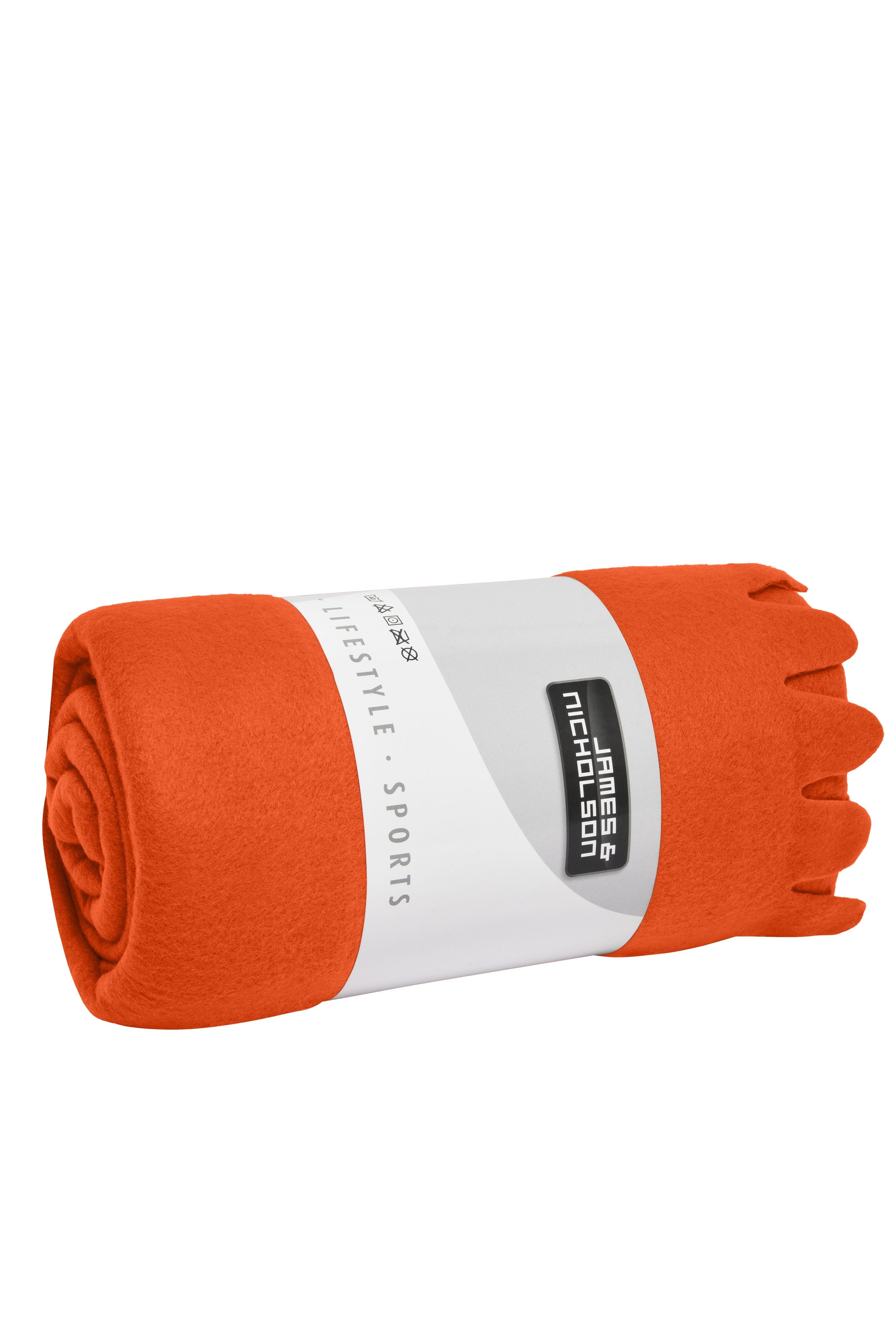 James & Nicholson Fleecedecke orange