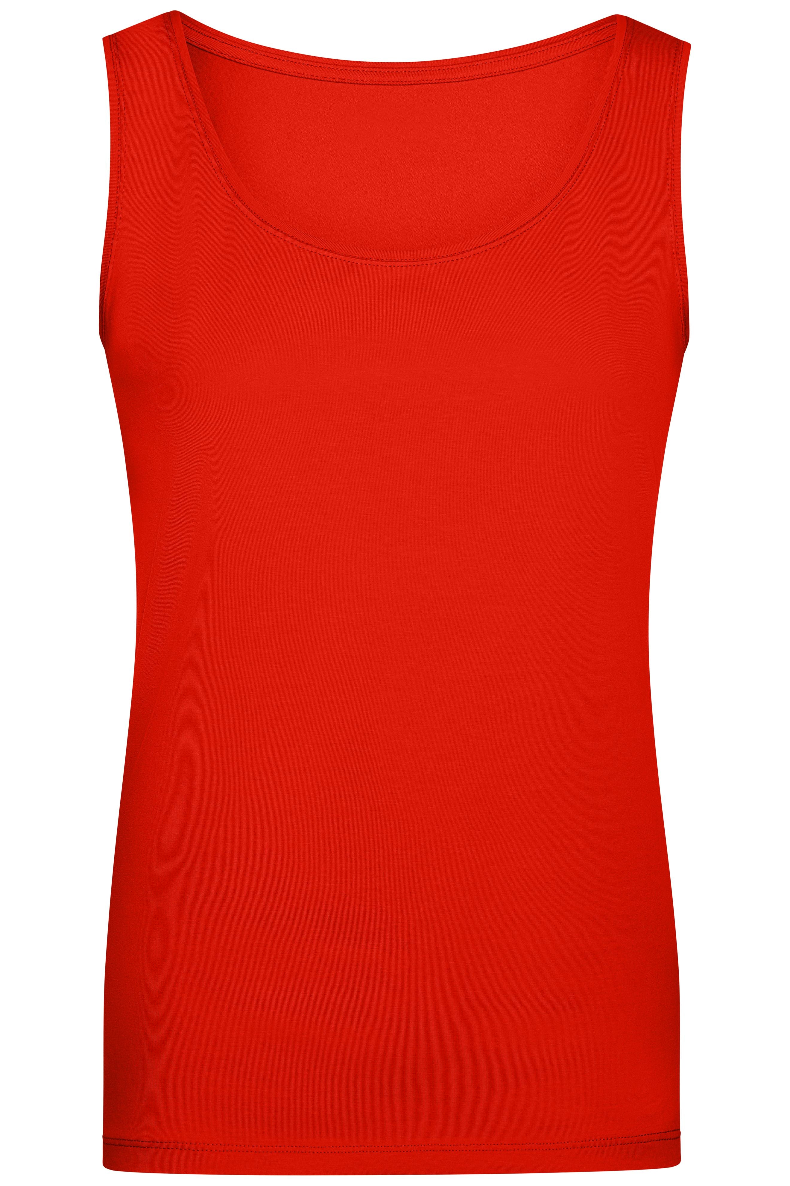 James & Nicholson Damen Elastic Top tomato