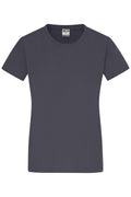 James & Nicholson Damen Rundhals T-Shirt graphite