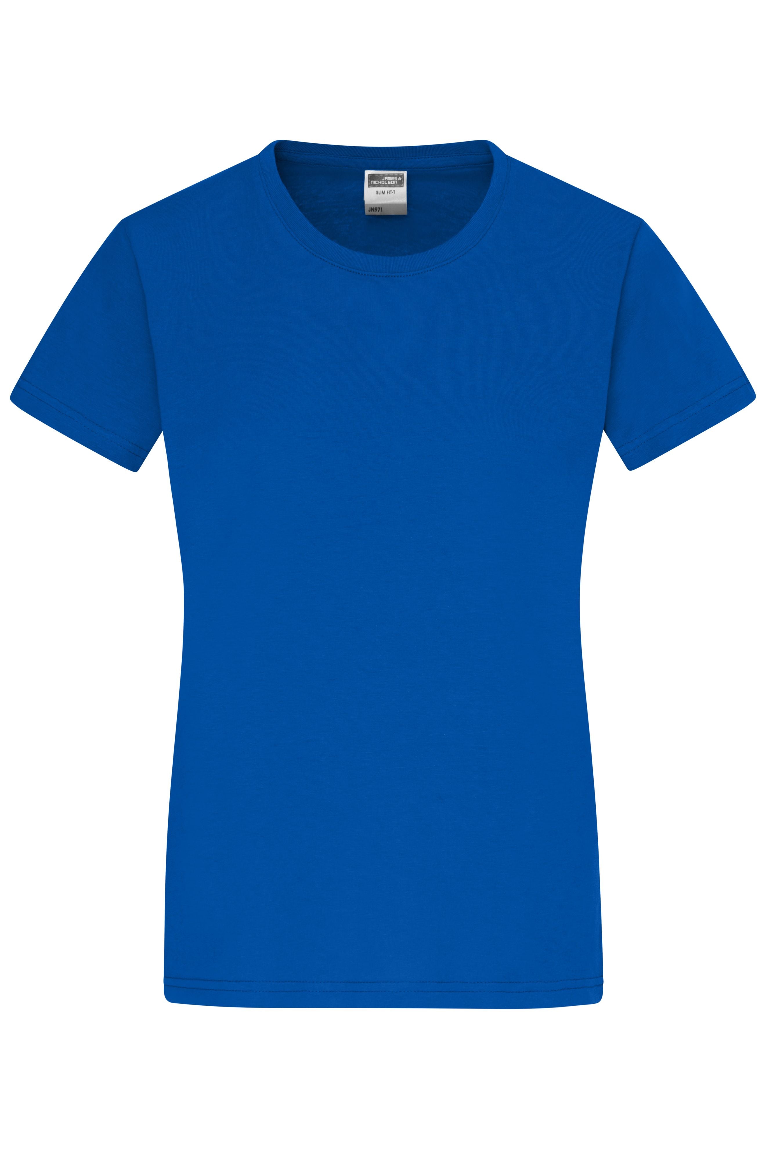 James & Nicholson Damen Rundhals T-Shirt royal