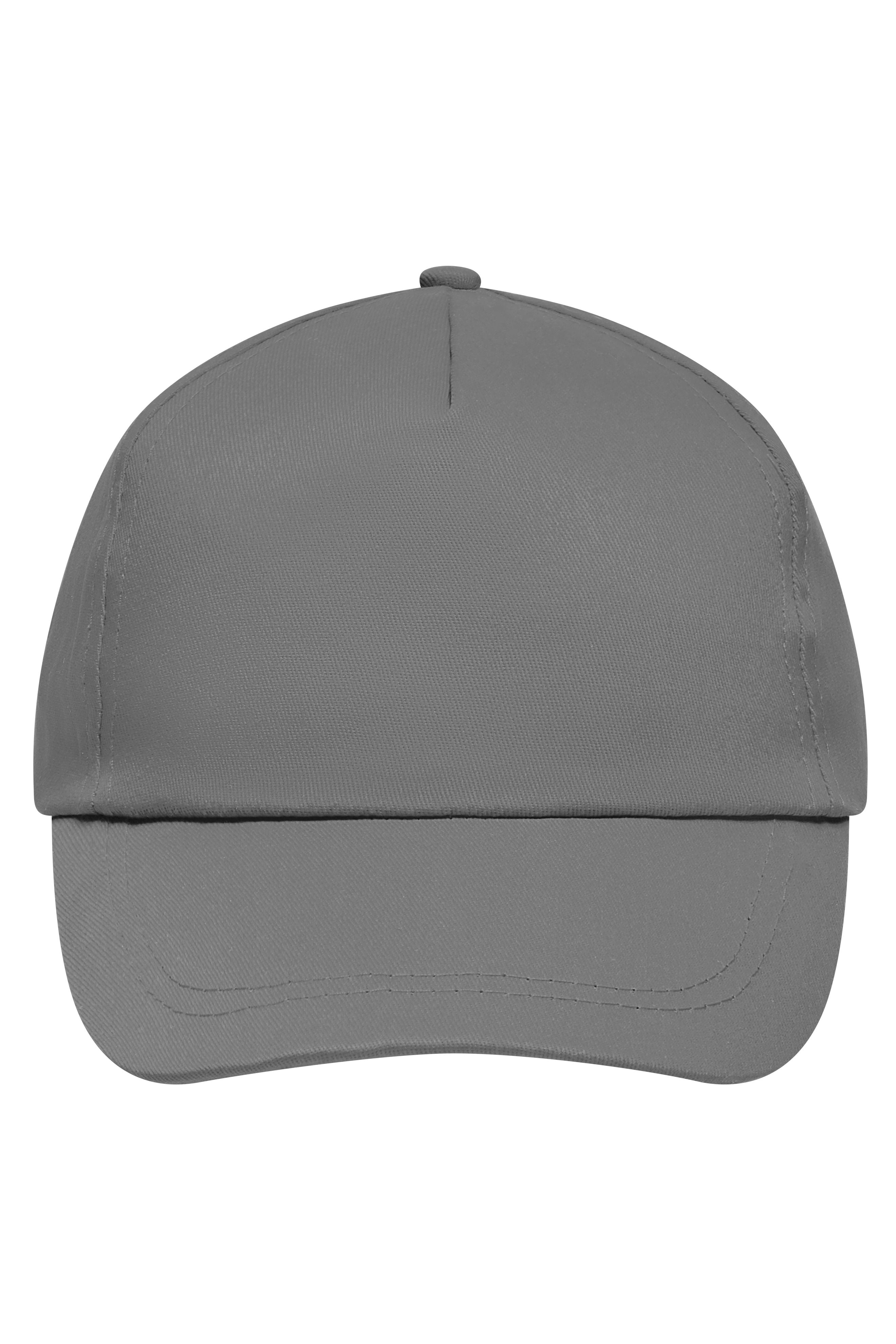 James & Nicholson Panel Promo Cap dark-grey