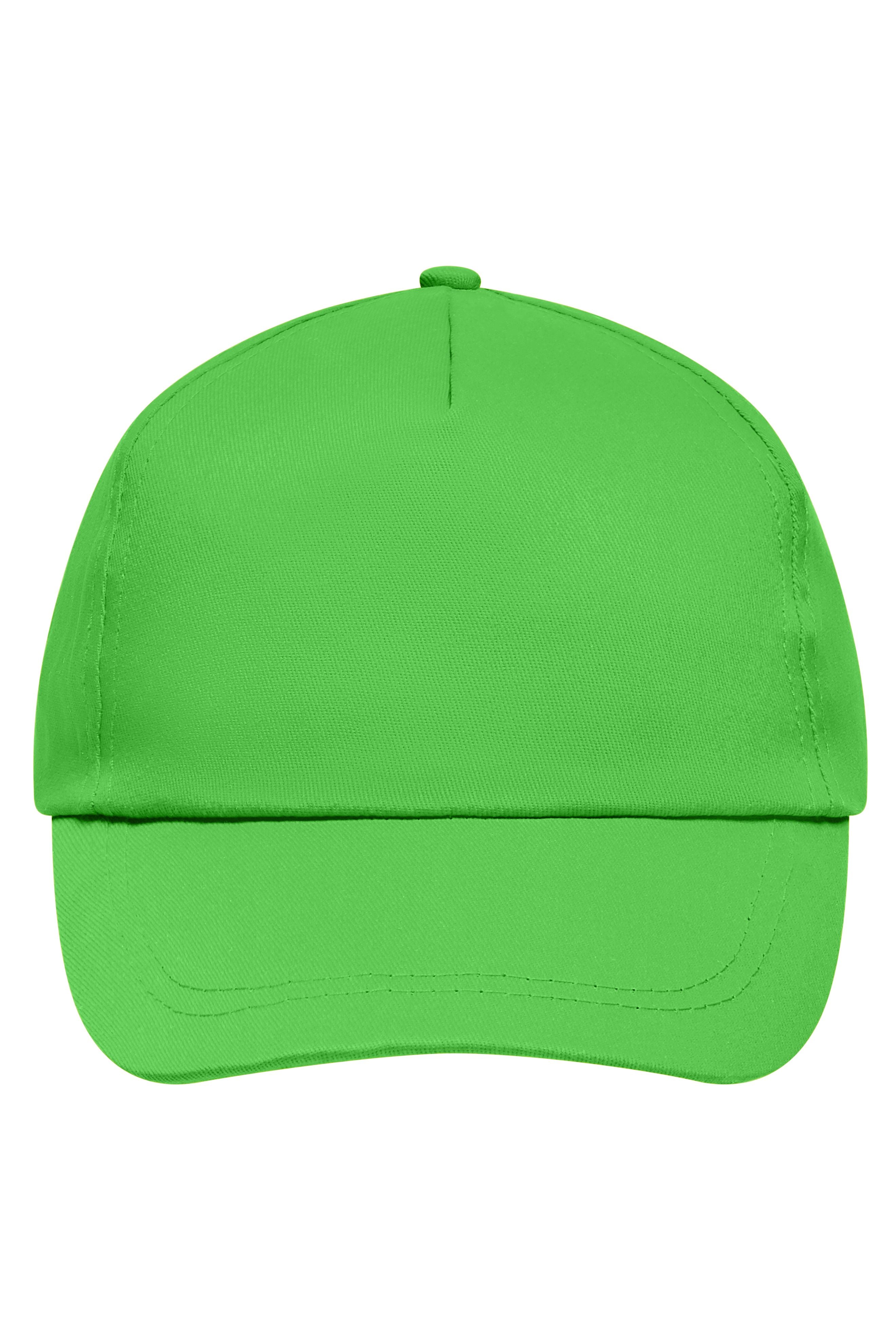 James & Nicholson Panel Promo Cap lime-green