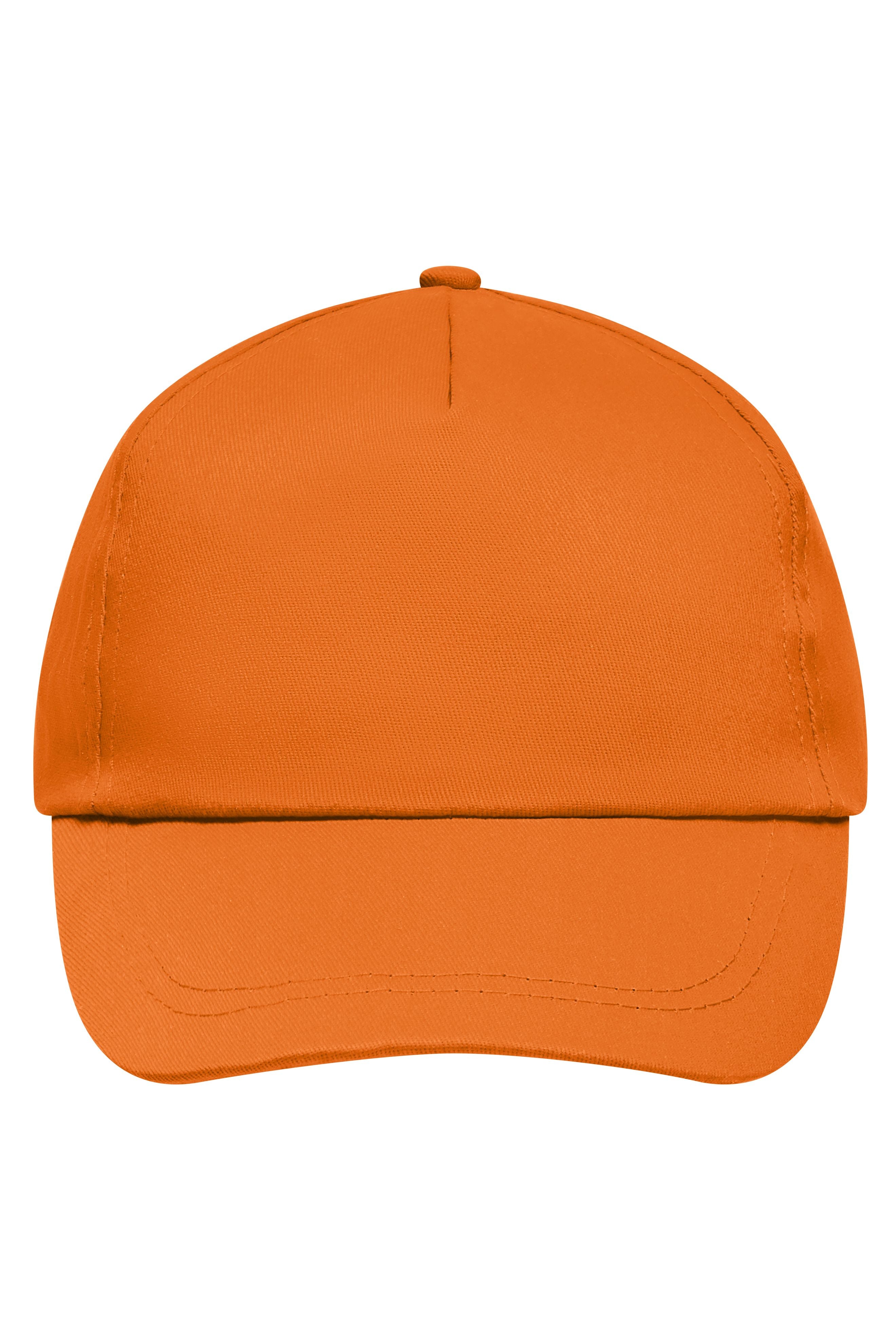 James & Nicholson Panel Promo Cap orange