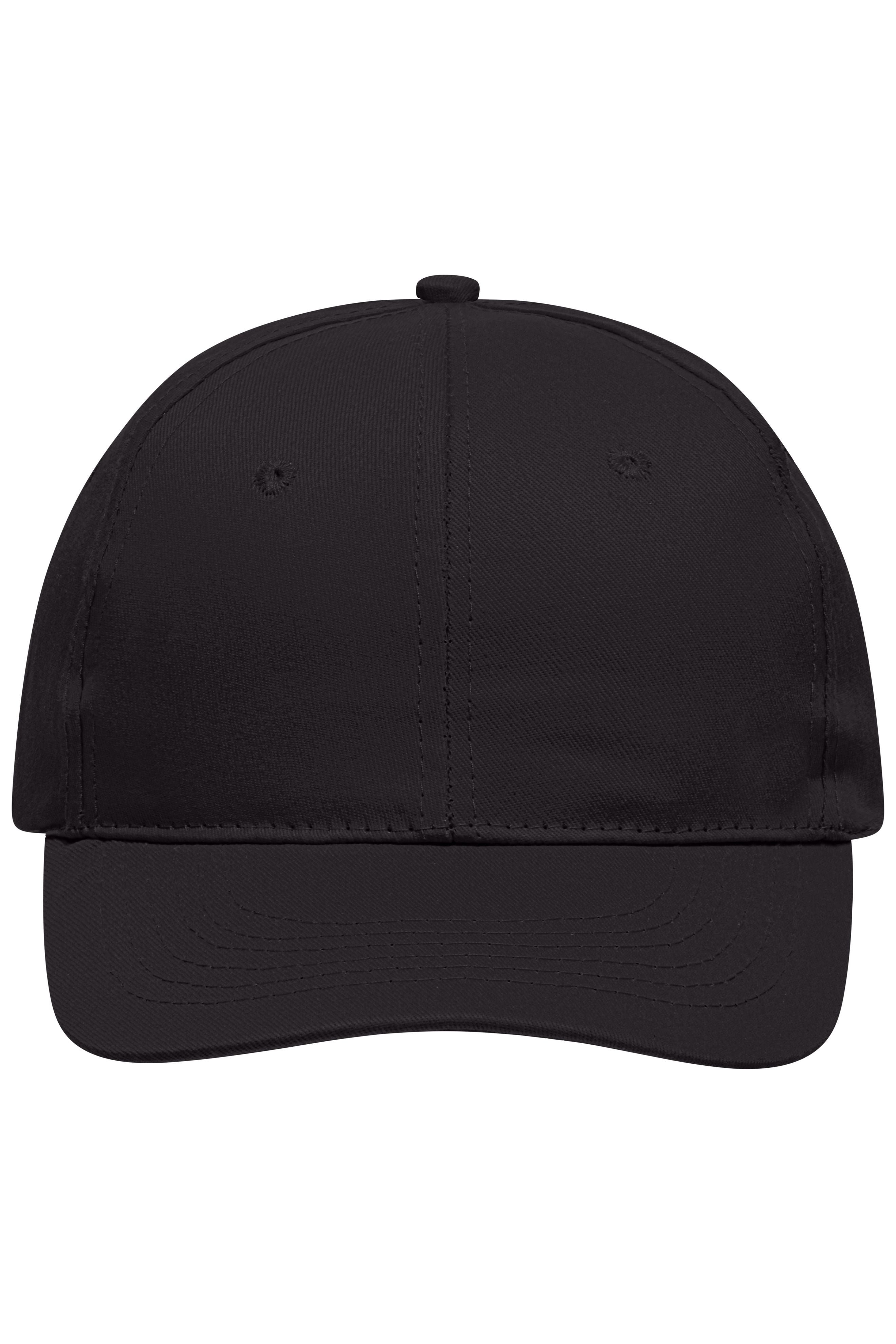 James & Nicholson Panel Promo Cap black