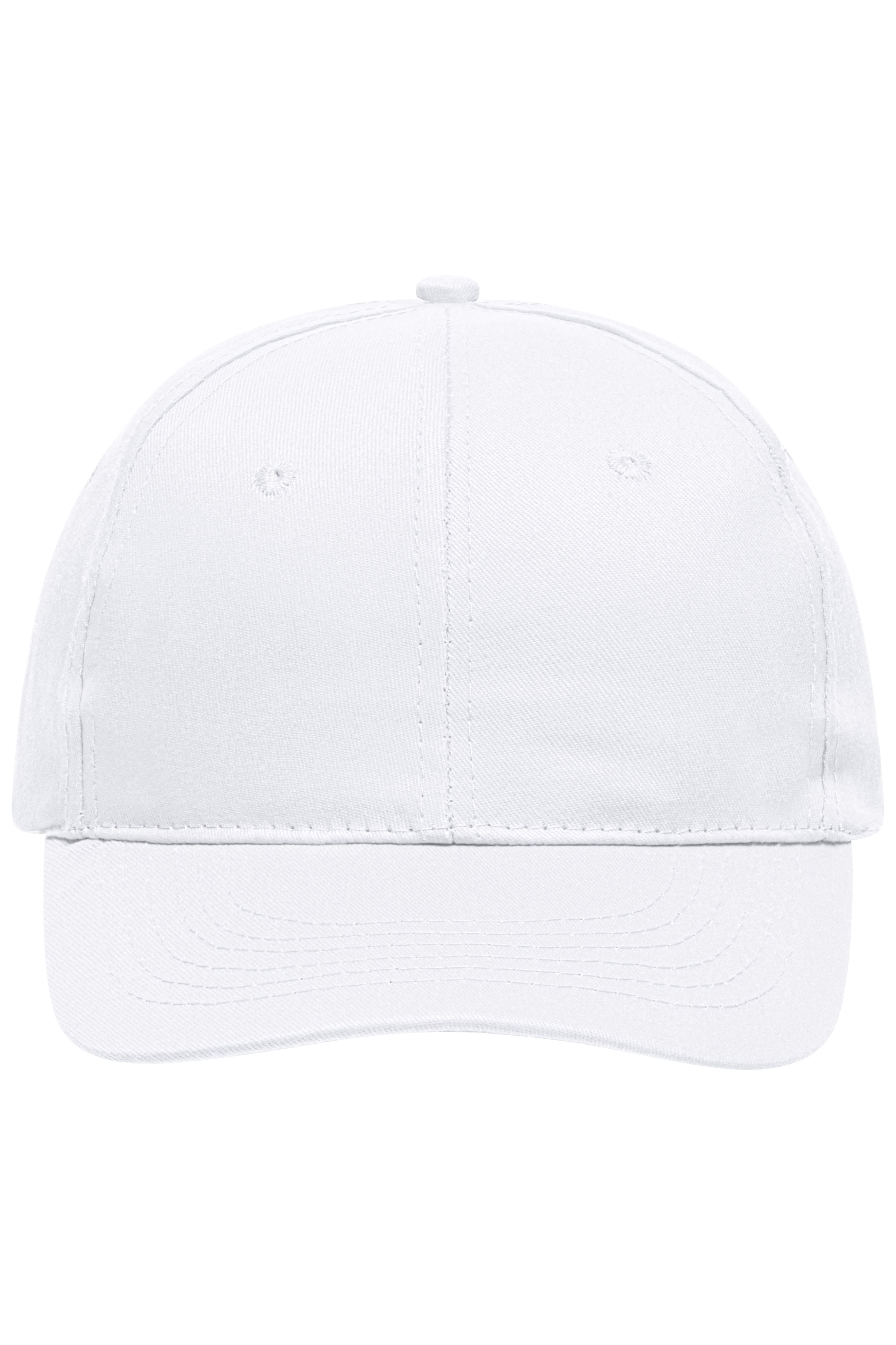 James & Nicholson Panel Promo Cap white