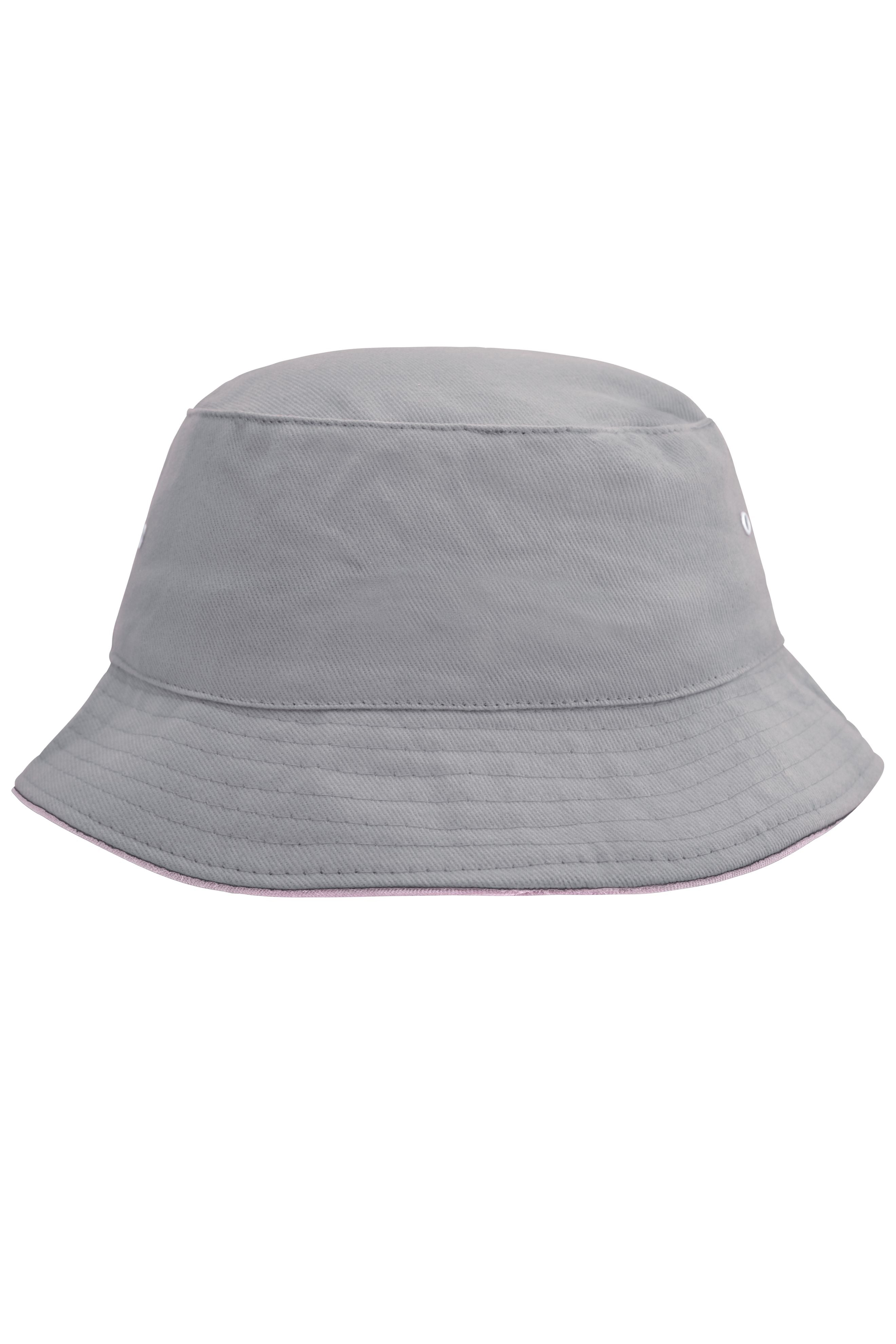 James & Nicholson Fischer Hut grey/light-rosa
