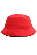 James & Nicholson Fischer Hut red/black