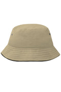 James & Nicholson Kinder Fischer Hut khaki/black