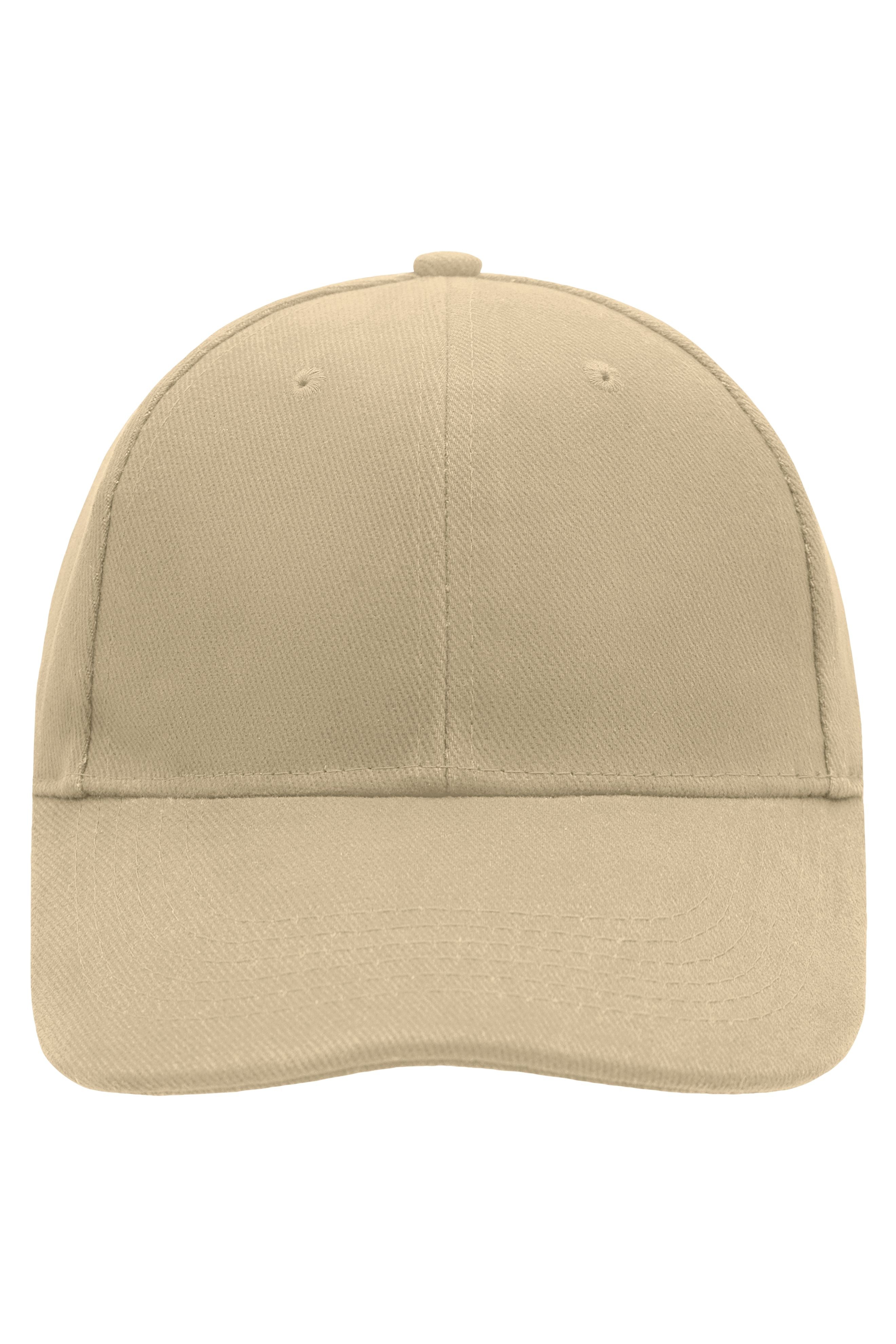 James & Nicholson Laminierte Panel Cap beige