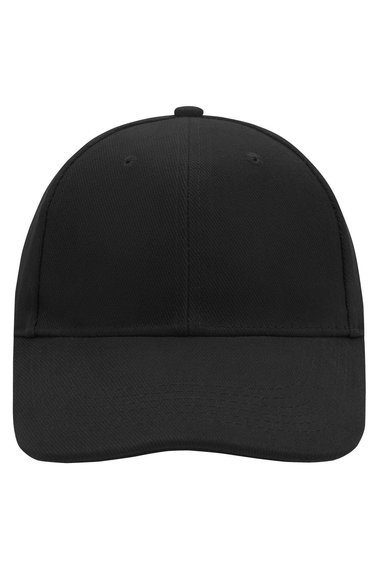 James & Nicholson Laminierte Panel Cap black