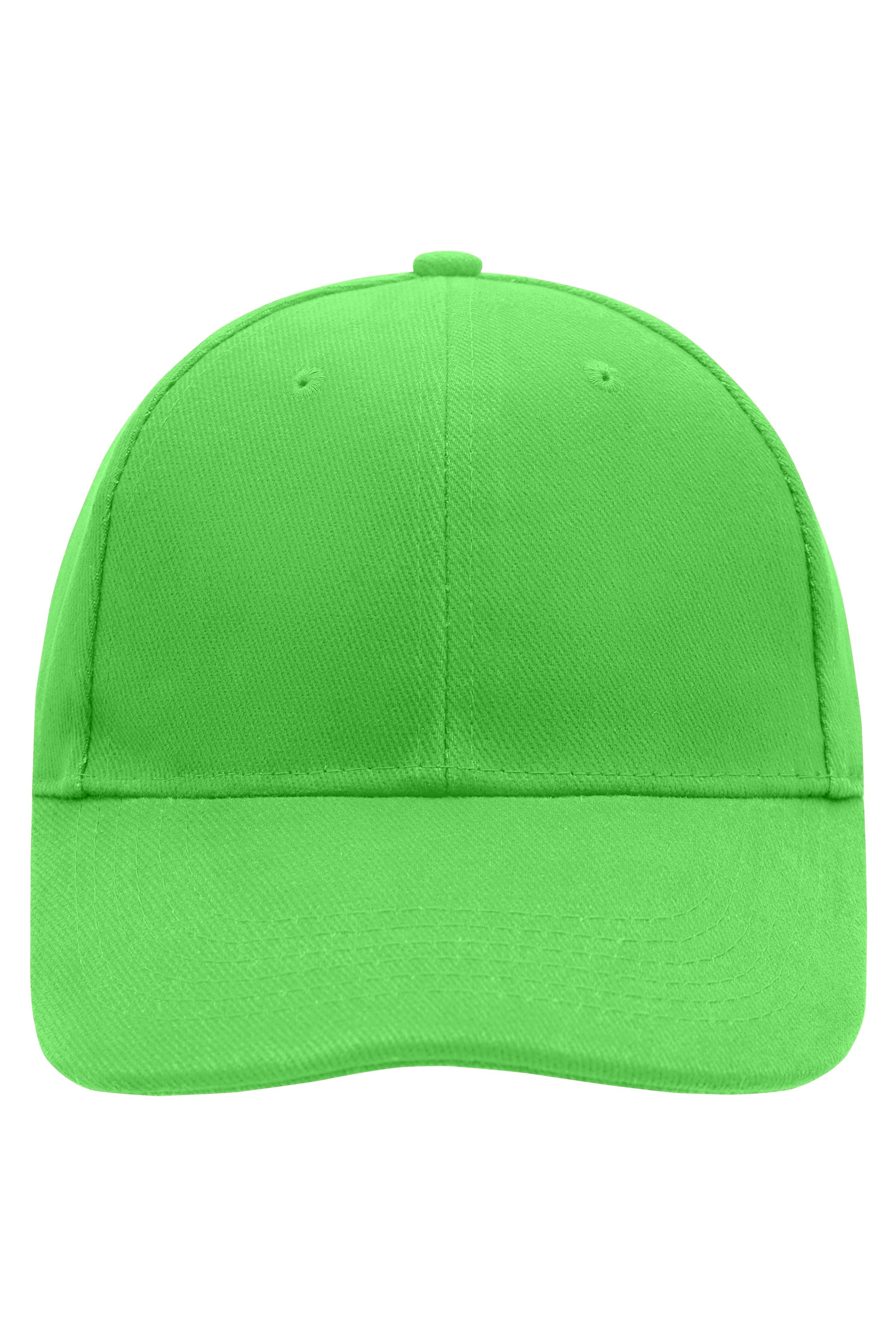 James & Nicholson Laminierte Panel Cap lime-green