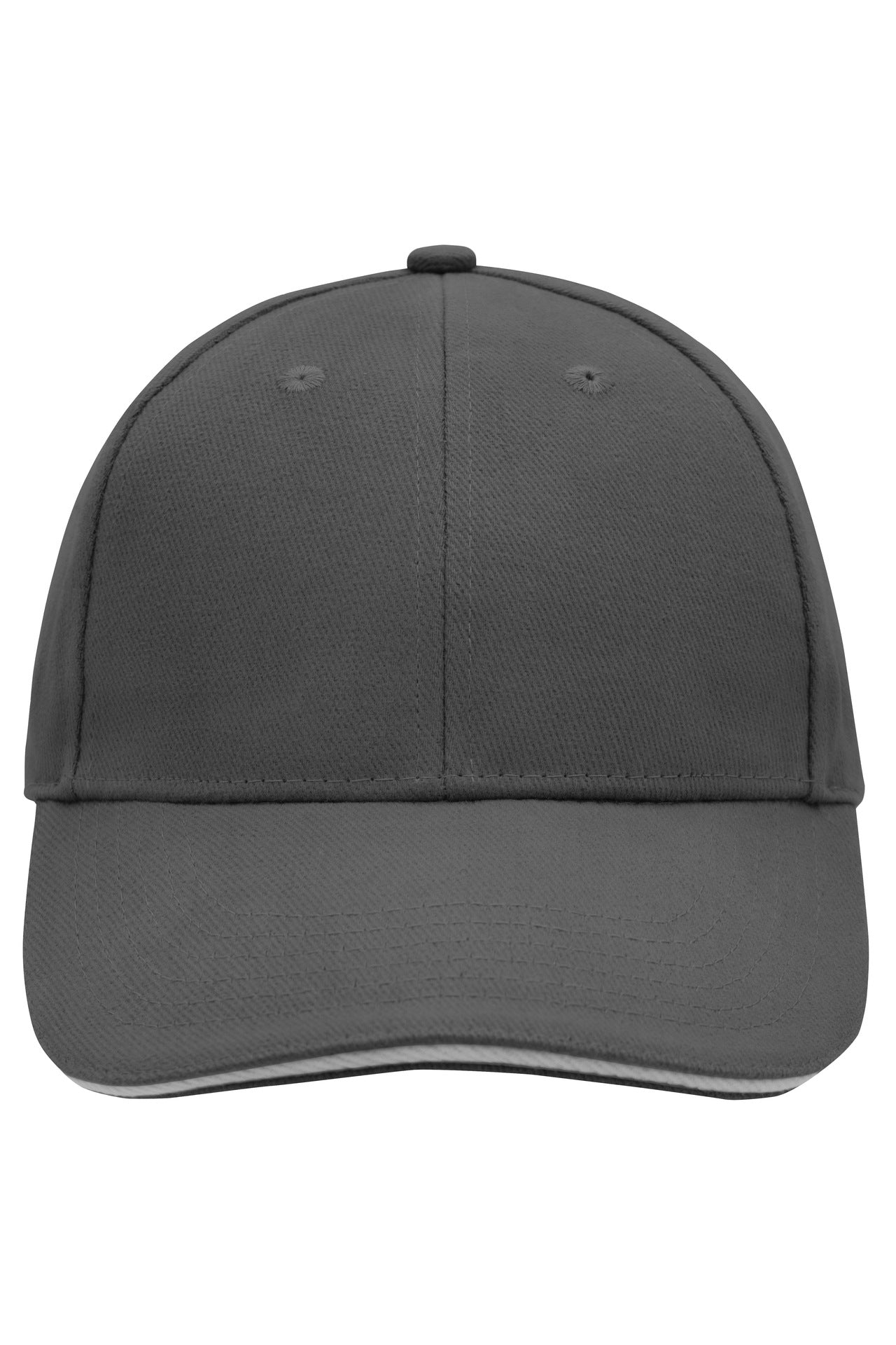 James & Nicholson Panel Sandwich Cap graphite/light-grey
