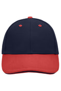 James & Nicholson Panel Sandwich Cap navy/red/navy