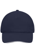 James & Nicholson Panel Sandwich Cap navy/white