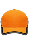 James & Nicholson Neon Reflex Cap neon-orange/neon-yellow