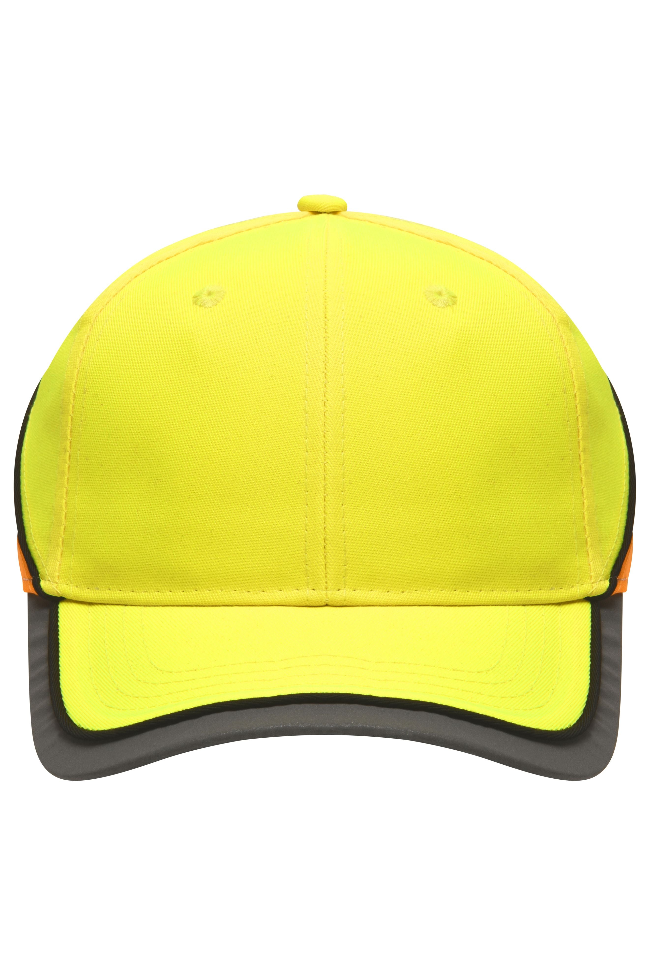 James & Nicholson Neon Reflex Cap neon-yellow/neon-orange