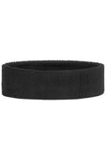 James & Nicholson Frottee Stirnband black