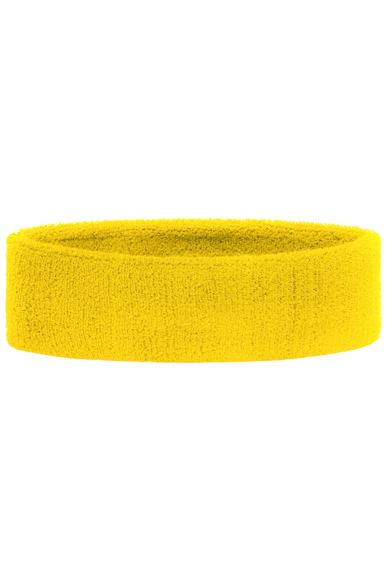 James & Nicholson Frottee Stirnband gold-yellow