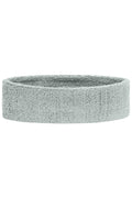 James & Nicholson Frottee Stirnband light-grey