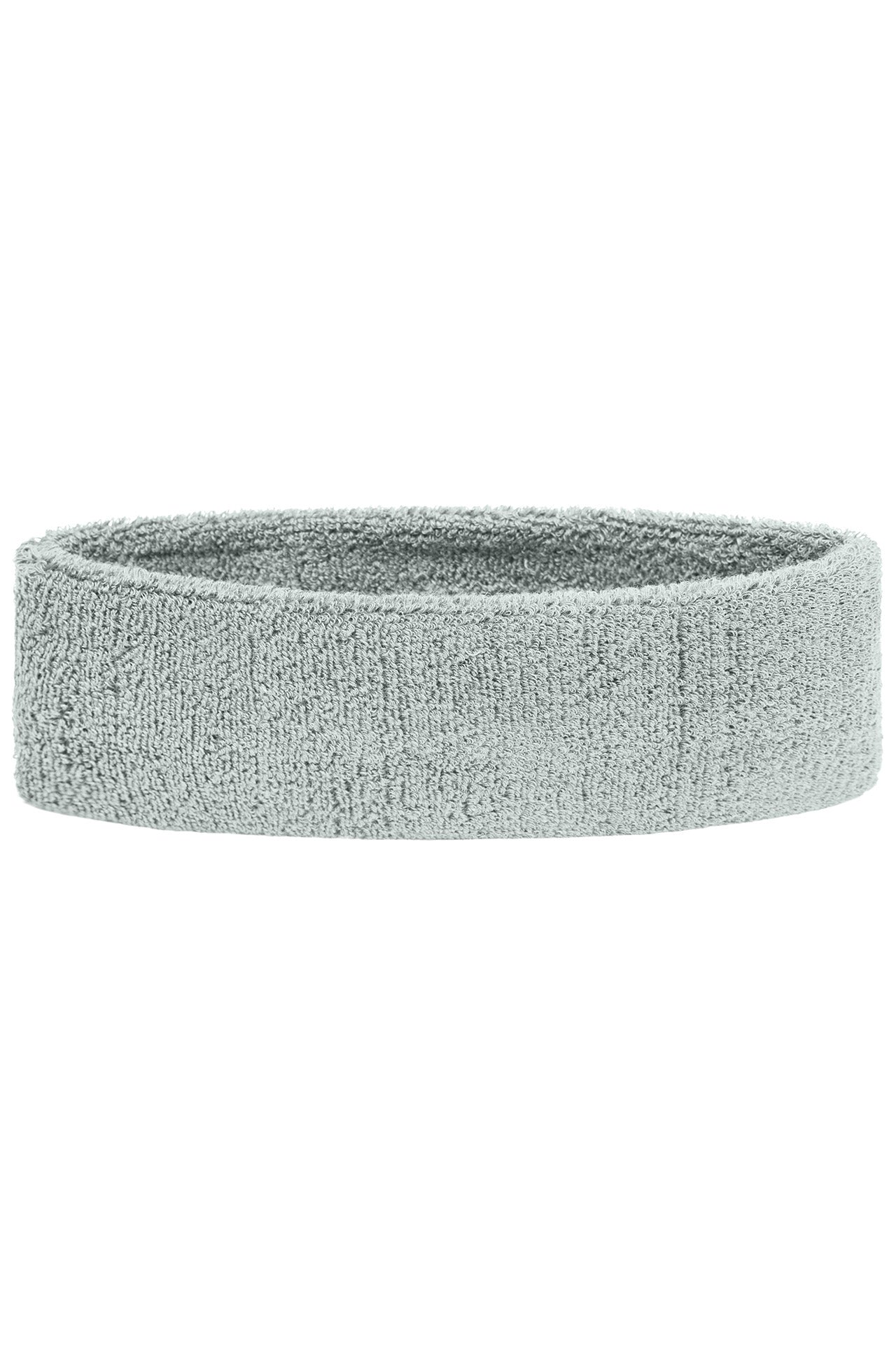 James & Nicholson Frottee Stirnband light-grey