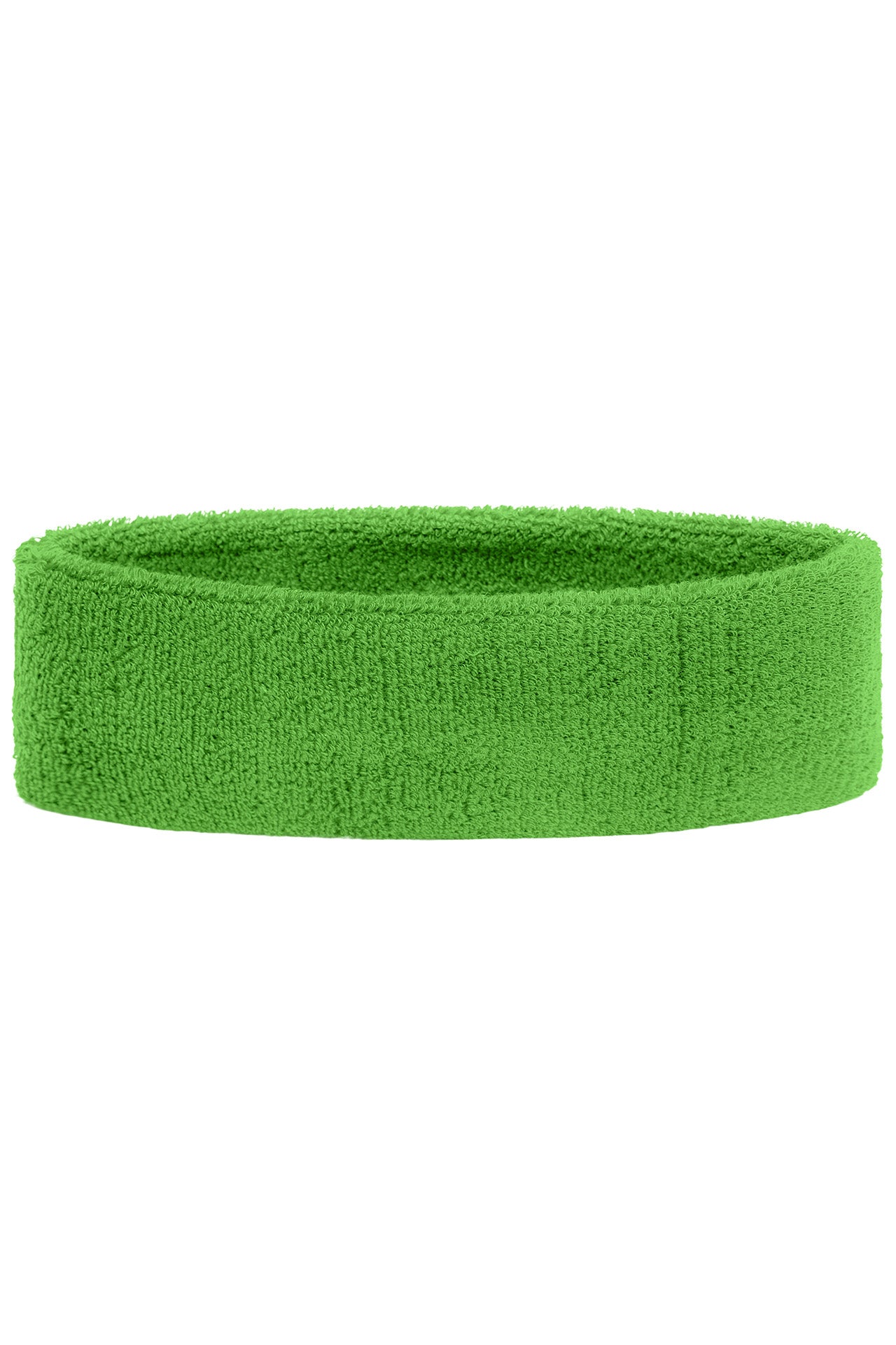James & Nicholson Frottee Stirnband lime-green