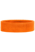 James & Nicholson Frottee Stirnband orange