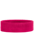 James & Nicholson Frottee Stirnband pink