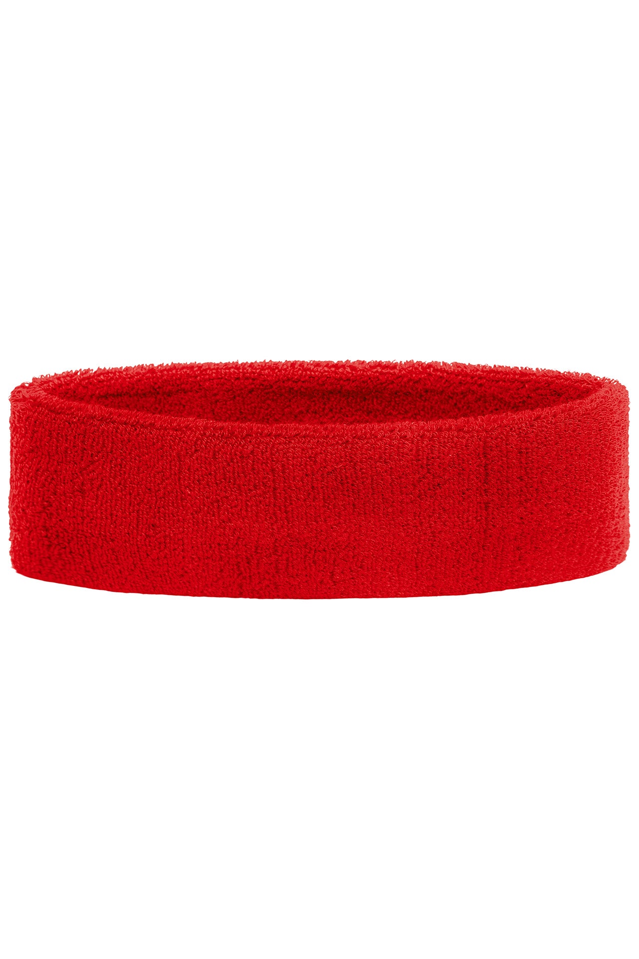 James & Nicholson Frottee Stirnband red