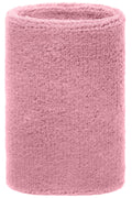James & Nicholson Extrabreites Schweißband light-pink