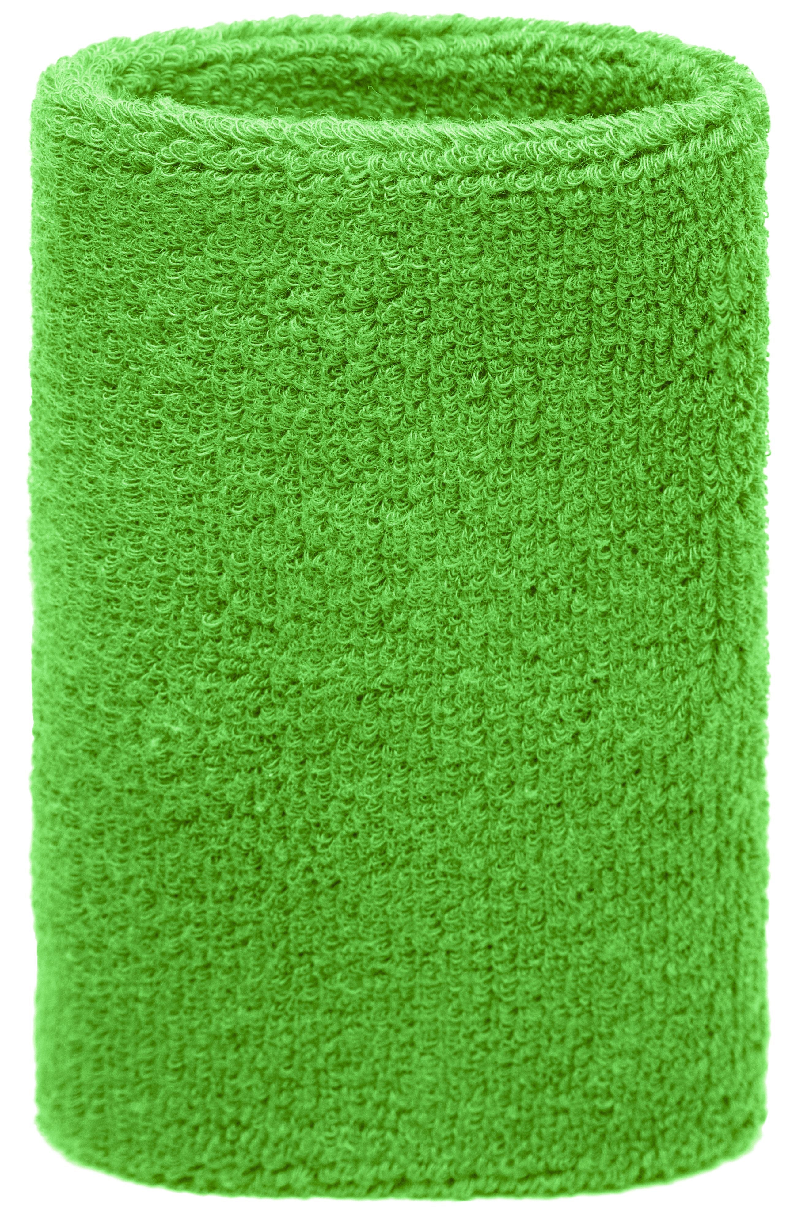 James & Nicholson Extrabreites Schweißband lime-green