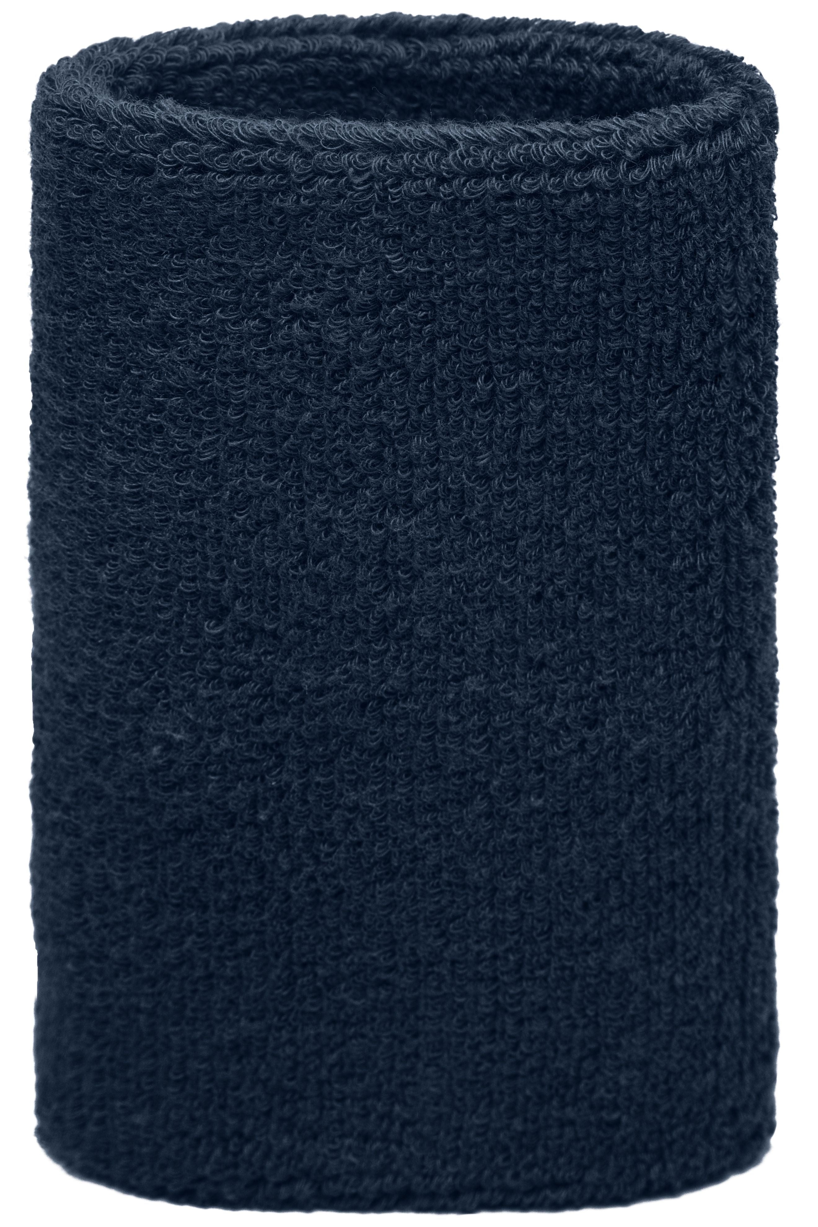 James & Nicholson Extrabreites Schweißband navy