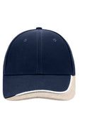 James & Nicholson Kontrast Sandwichcap navy/white/light-grey