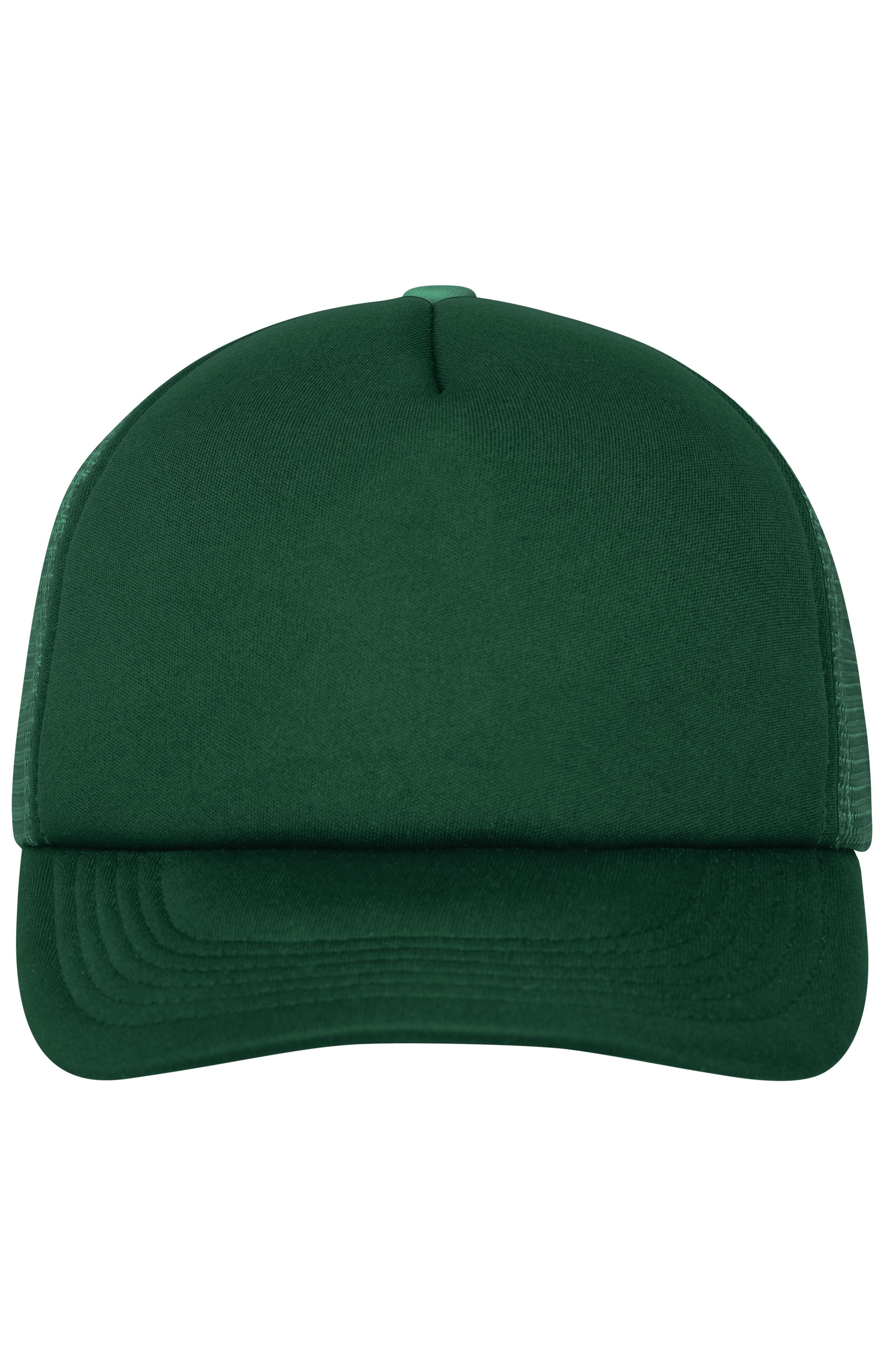 James & Nicholson Panel Mesh Cap dark-green